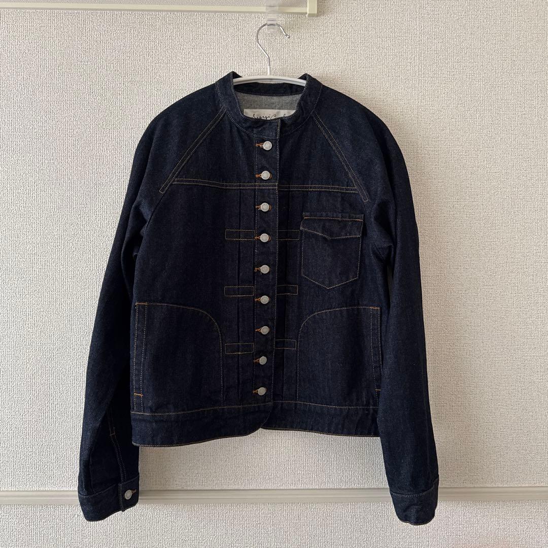 ✴︎スースースー コンフォート デニムジャケット サイズ38 未使用品✴︎