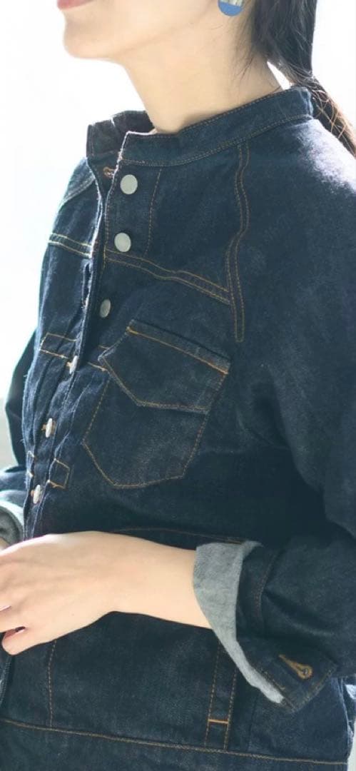 ✴︎スースースー コンフォート デニムジャケット サイズ38 未使用品✴︎