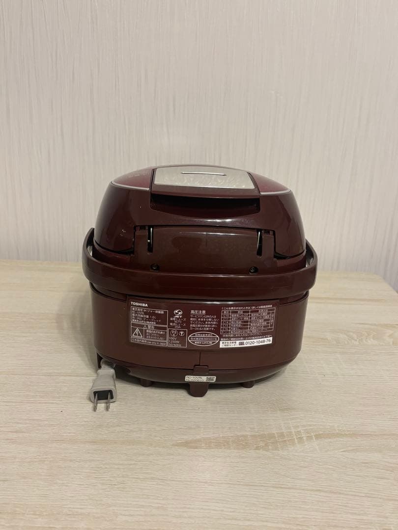 炊飯器　東芝真空IHジャー炊飯器　5.5合炊き