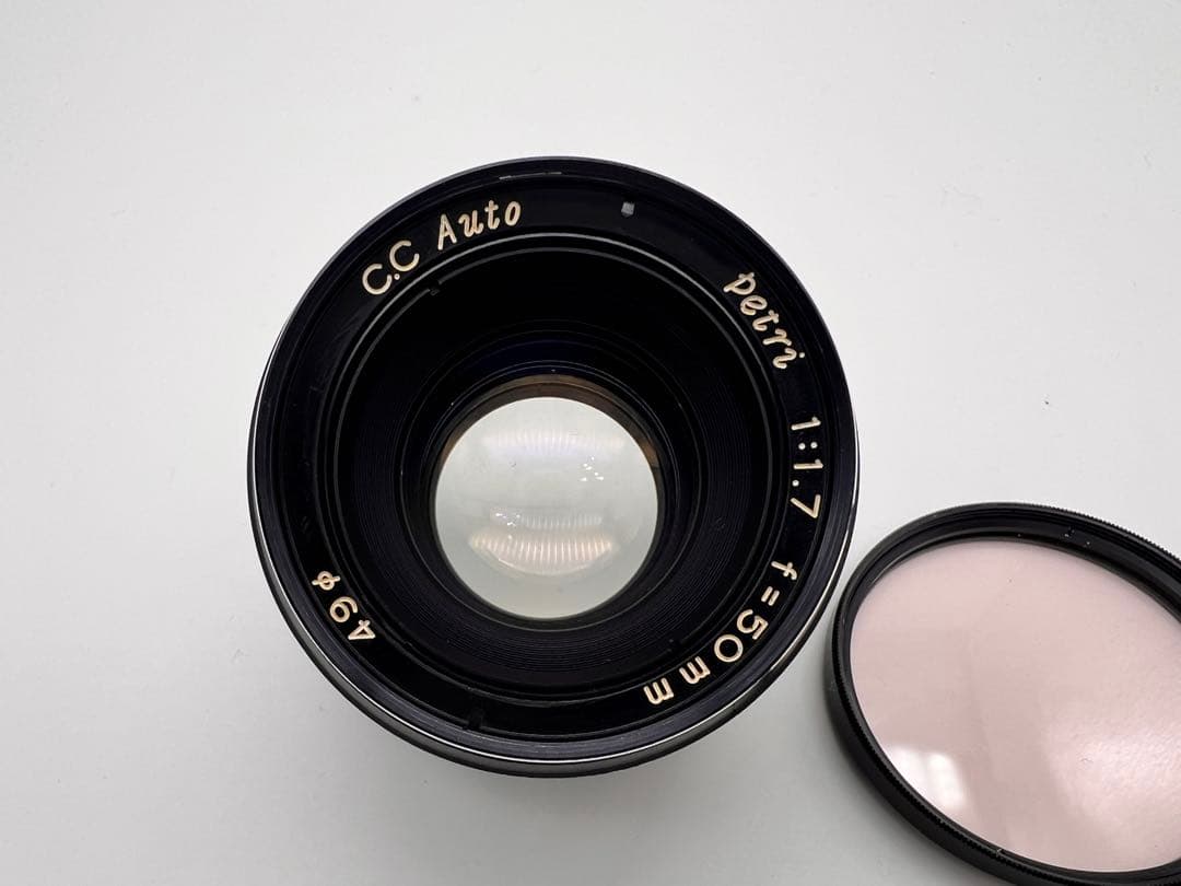 Petri C.C Auto 50mm f1.7 M42マウント オールドレンズ
