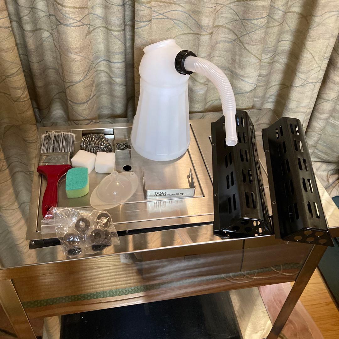 BBQ ヘルシーロースター　ノンダクト　無煙　無臭　ステンレス焼き台付き　業務用