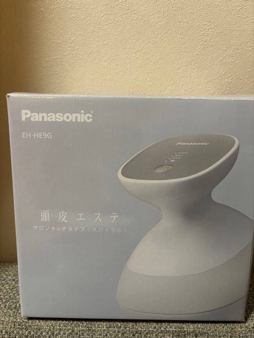 新品未使用 Panasonic 頭皮エステサロンタッチタイプ《スパイラル》