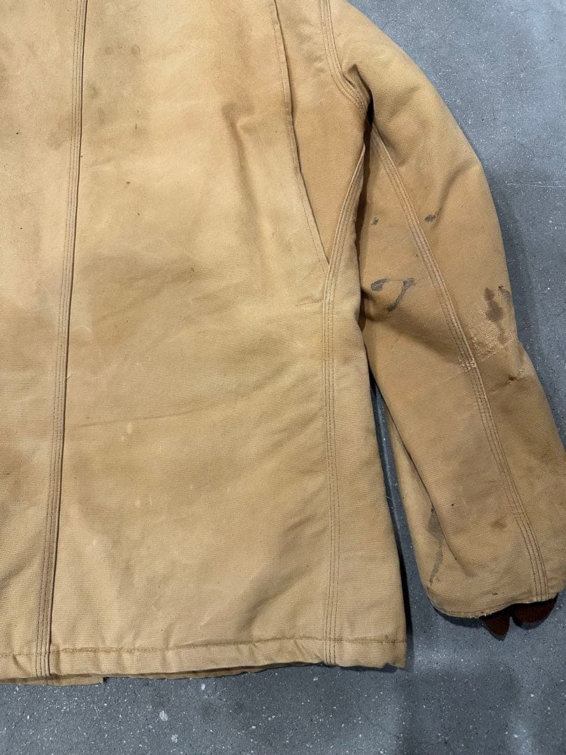 雰囲気抜群★カーハート　USA製　トラディショナルコート　XL相当