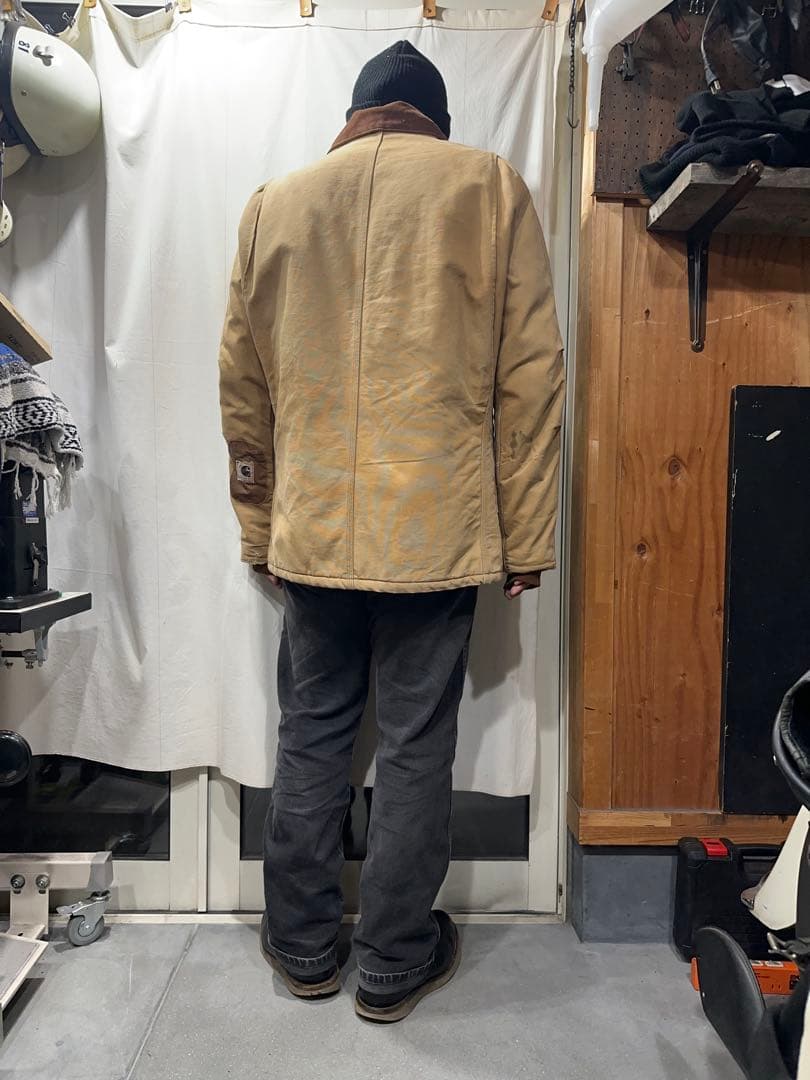 雰囲気抜群★カーハート　USA製　トラディショナルコート　XL相当