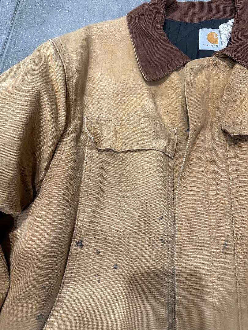 雰囲気抜群★カーハート　USA製　トラディショナルコート　XL相当