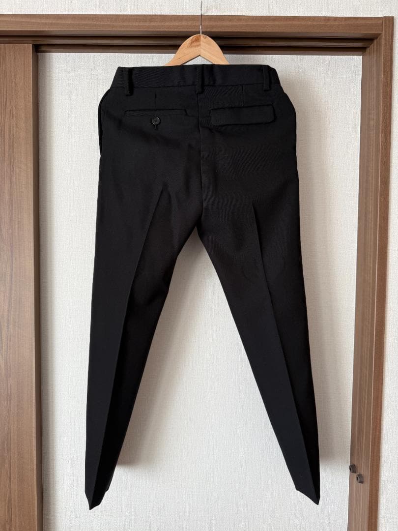 undercover ドビーピンタックスリムスラックス【未使用】