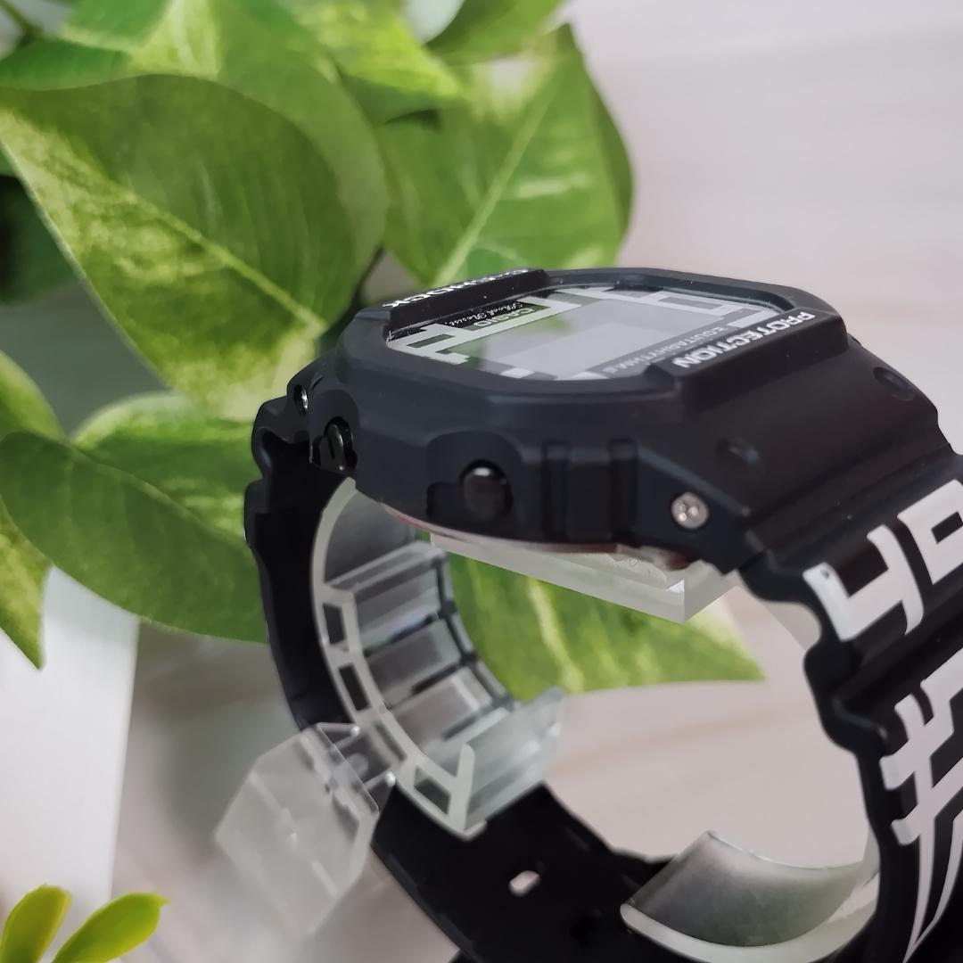 未使用級☆CASIO G-SHOCK DW-5600HT-1JR 布袋 35周年