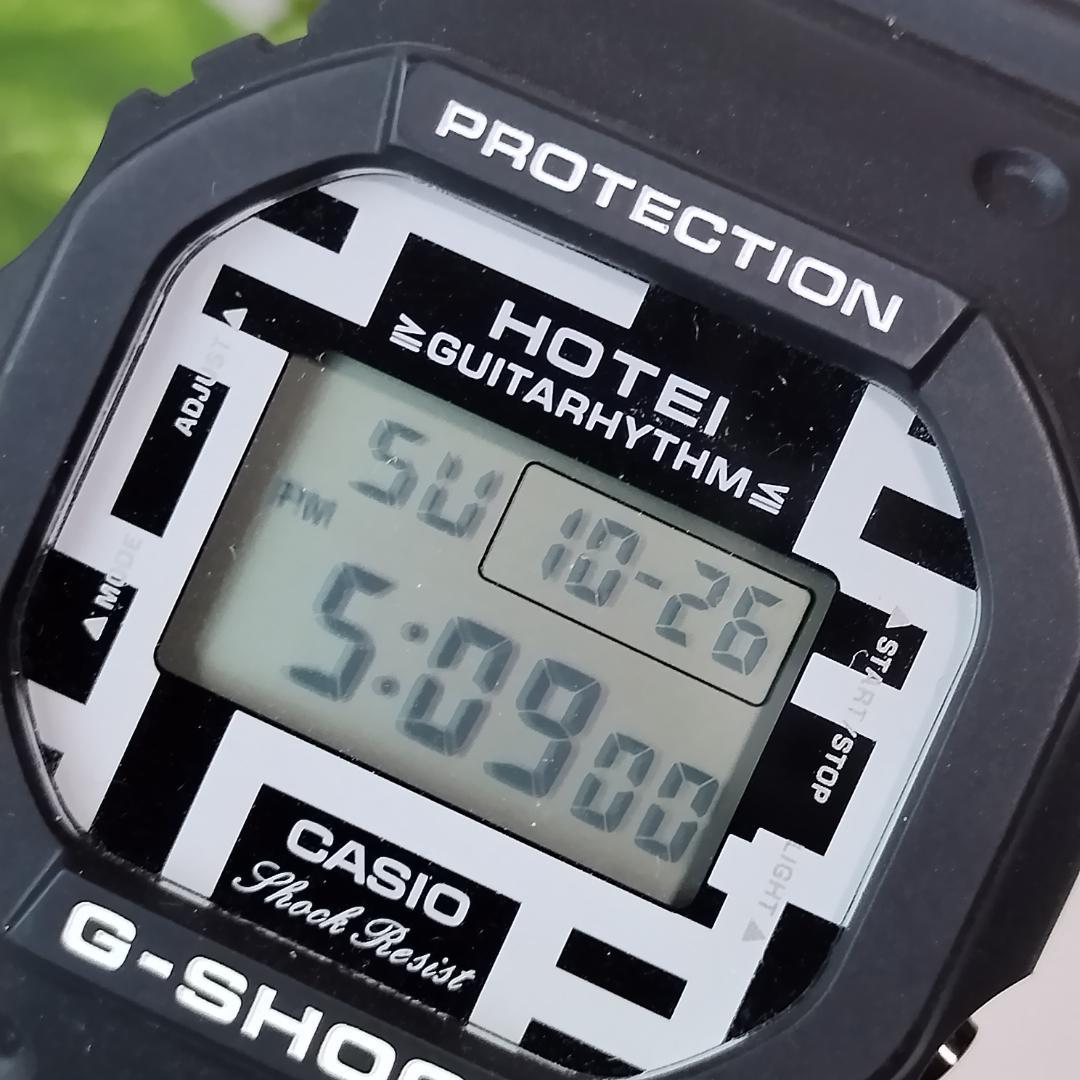 未使用級☆CASIO G-SHOCK DW-5600HT-1JR 布袋 35周年