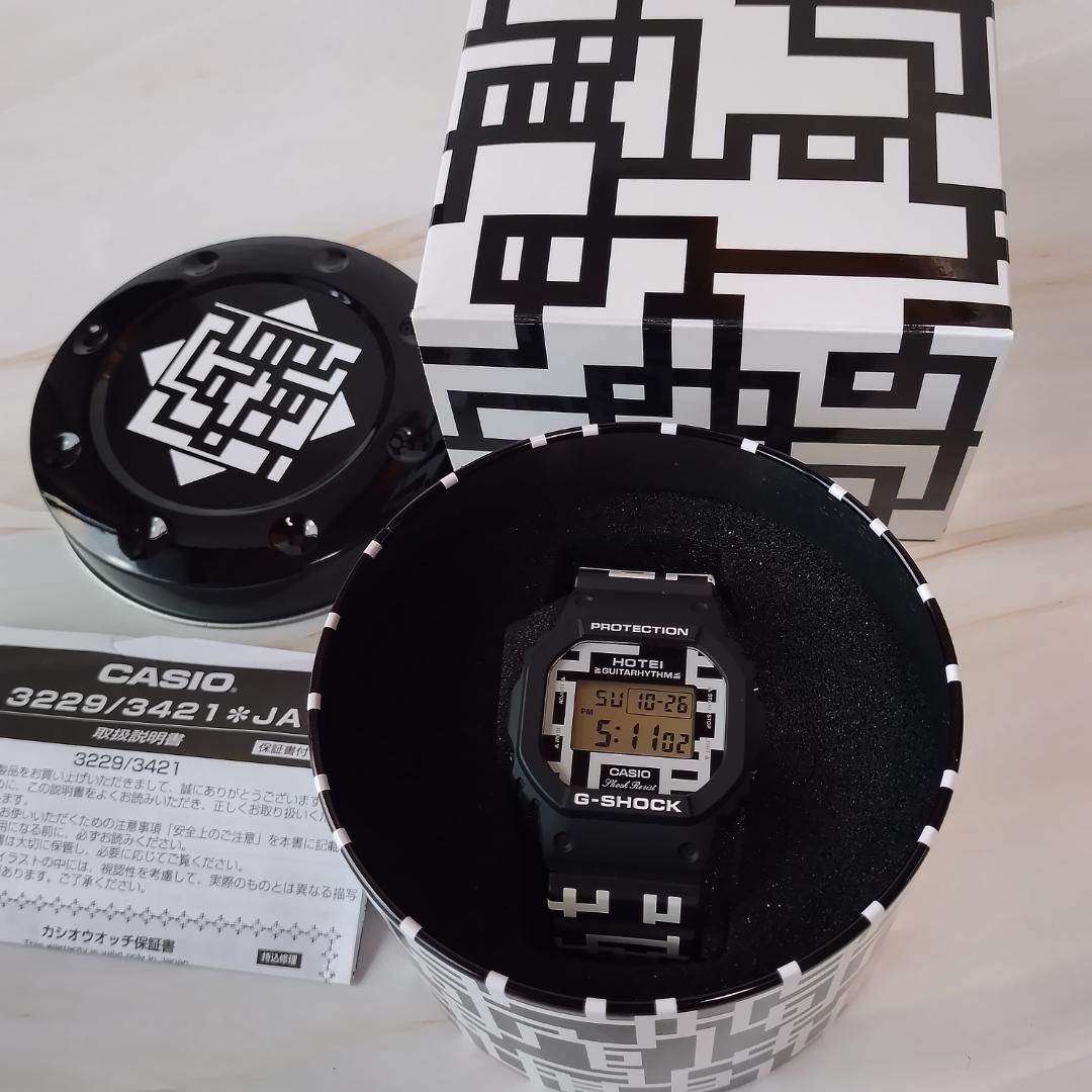 未使用級☆CASIO G-SHOCK DW-5600HT-1JR 布袋 35周年
