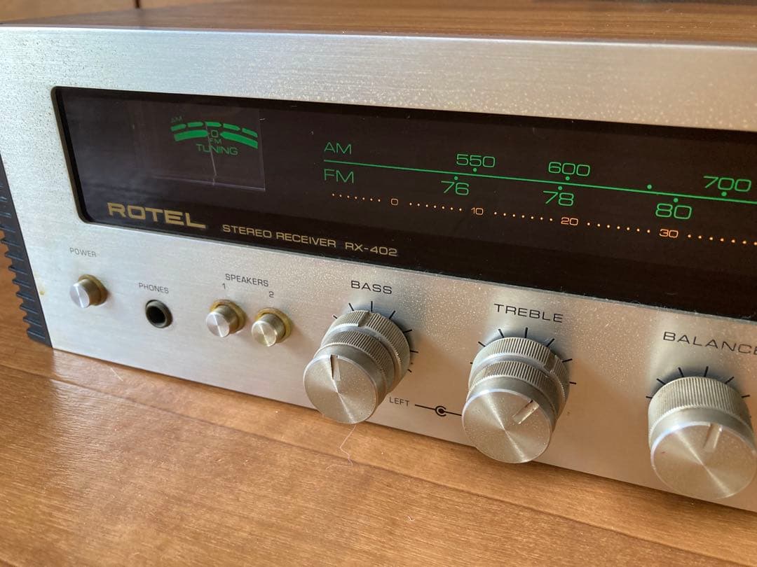 【ジャンク】ROTEL RX-402 チューナー ラジオ アンティーク