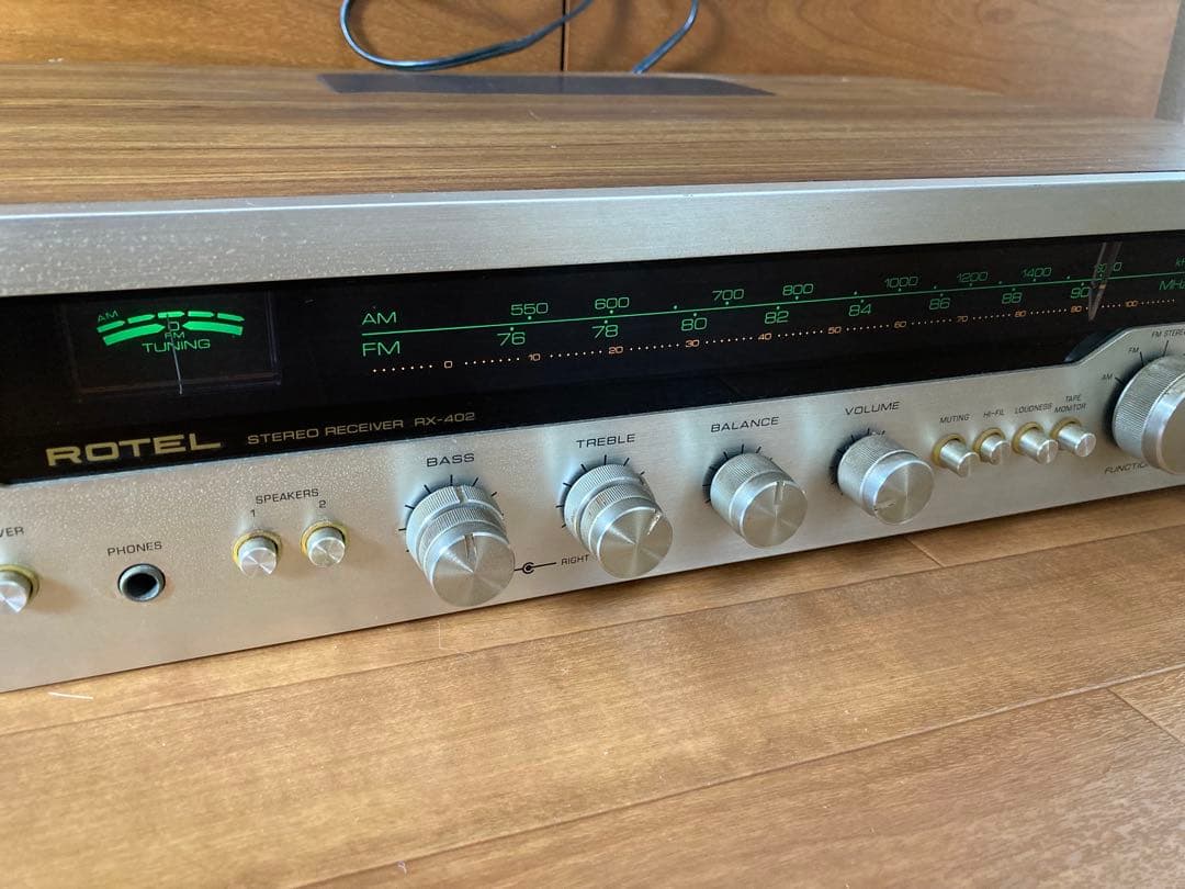 【ジャンク】ROTEL RX-402 チューナー ラジオ アンティーク
