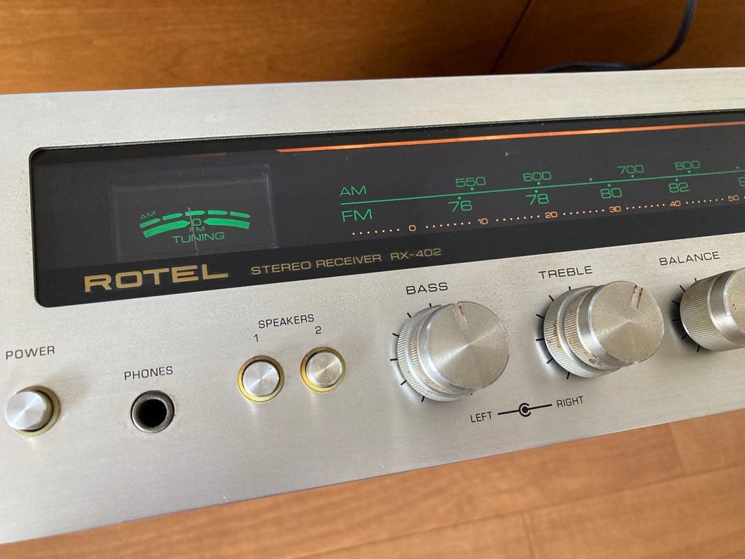 【ジャンク】ROTEL RX-402 チューナー ラジオ アンティーク