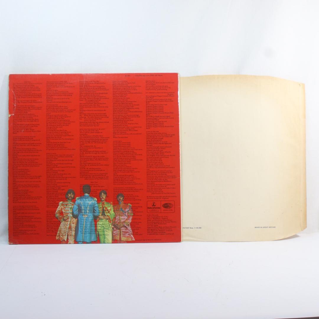 英LP ②Beatles Sgt. Pepper's UKオリジナル 初期プレス