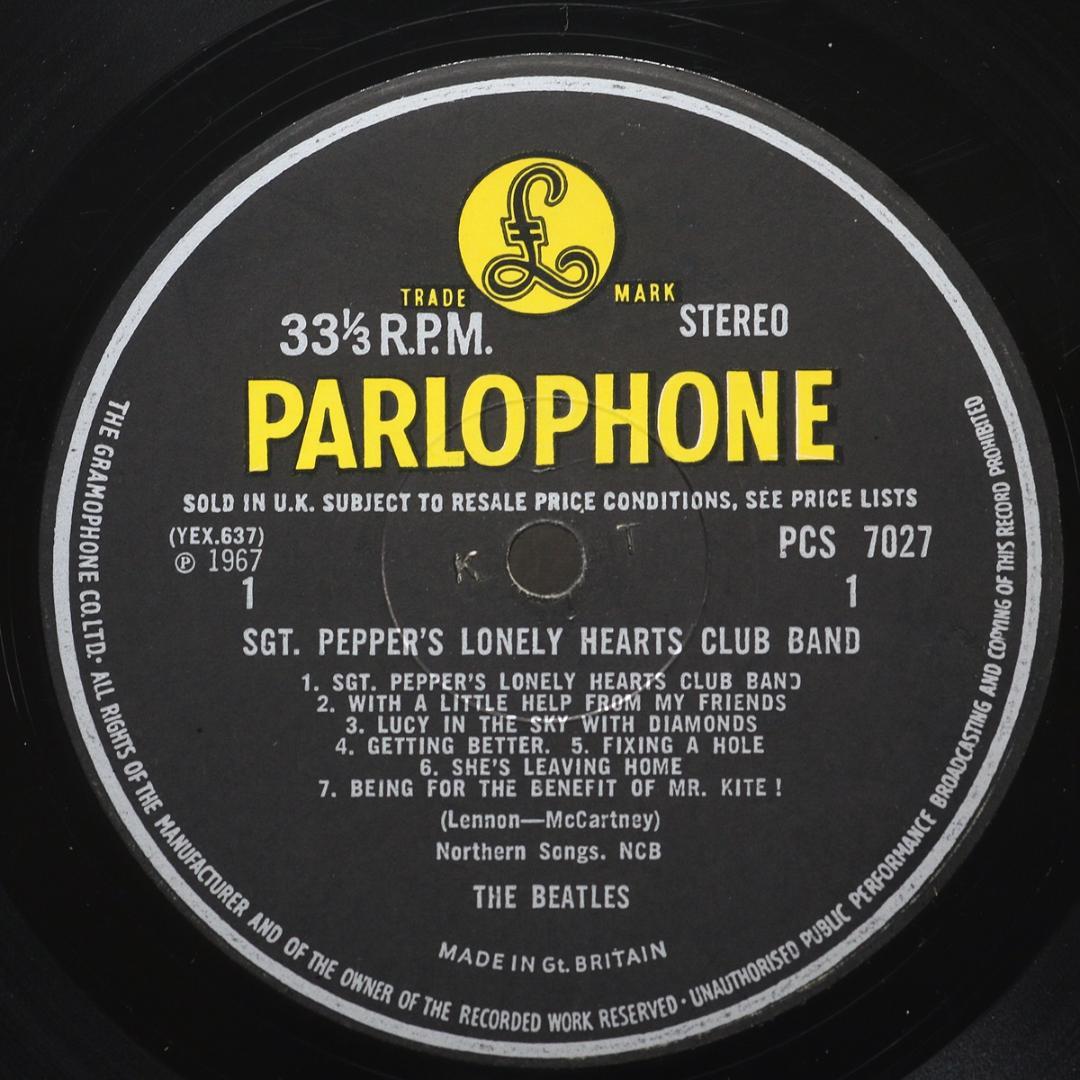 英LP ②Beatles Sgt. Pepper's UKオリジナル 初期プレス