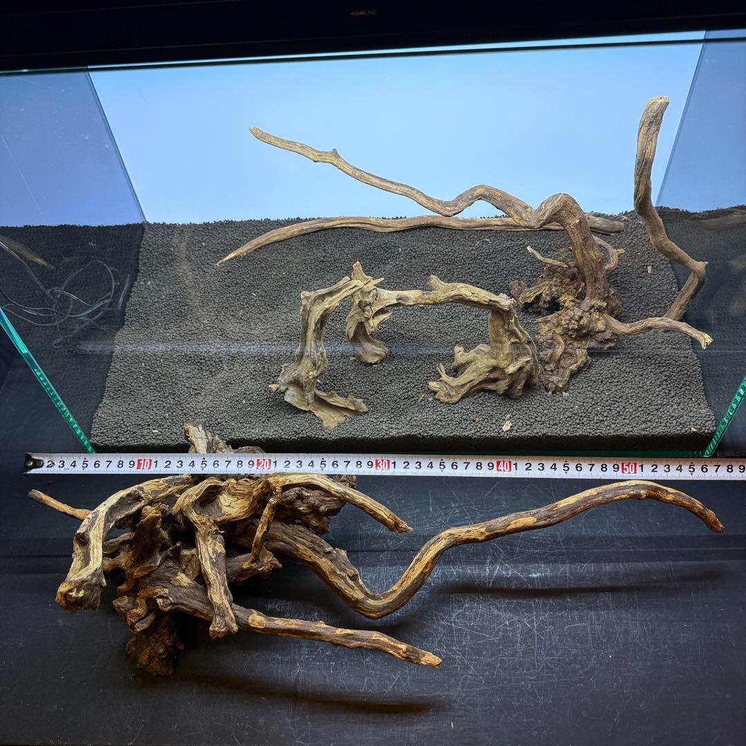 MSRW-7175スリムウッドレイアウトセット　60cm水槽用流木　アクアリウム