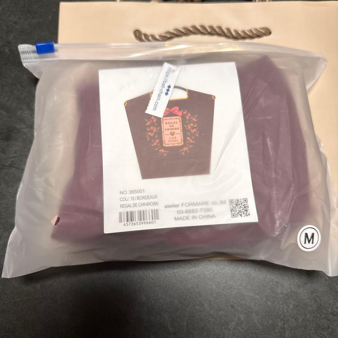 カフェタナカ ボールアンドチェーン コラボバッグとプティ ショコラテ缶セット