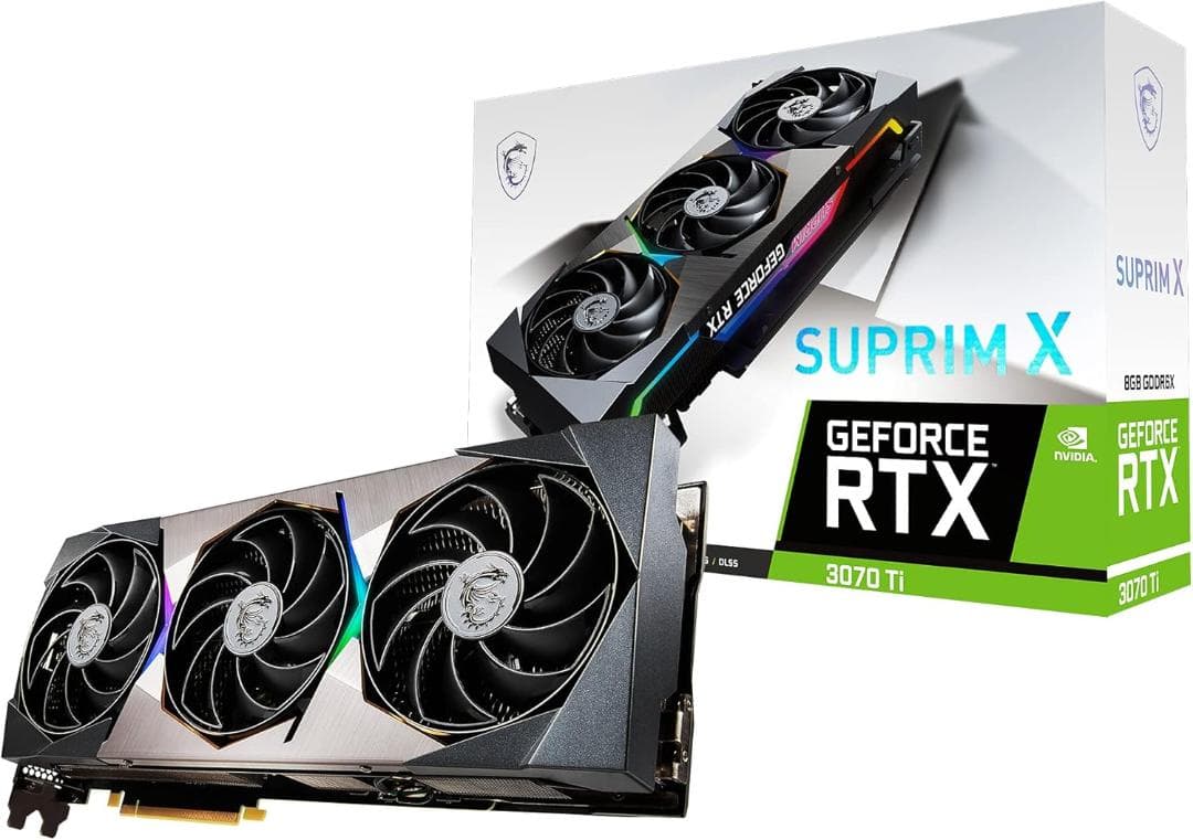 人気✨付属品充実✨　MSI RTX 3070TI SUPRIM X 8G