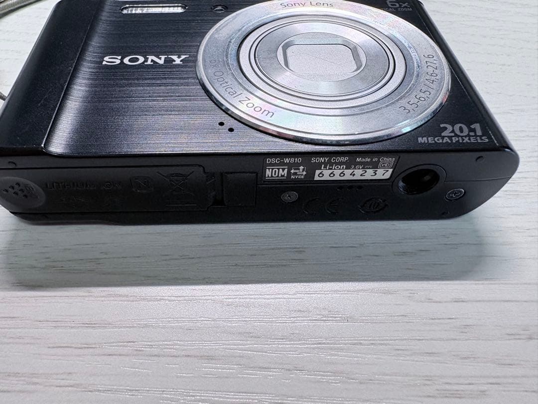 SONY CyberShot DSC-W810 コンパクトデジタルカメラ