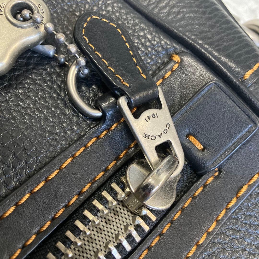 極美品 COACH DYLAN ディラン グラブタンレザー クロスボディ 黒