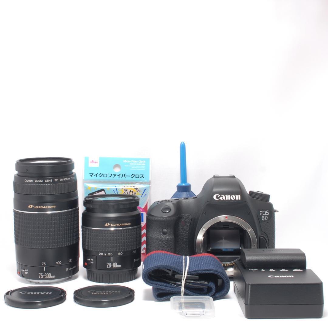 ⭐️ダブルレンズセット⭐️Canon EOS　6D キャノン　デジタル一眼レフ