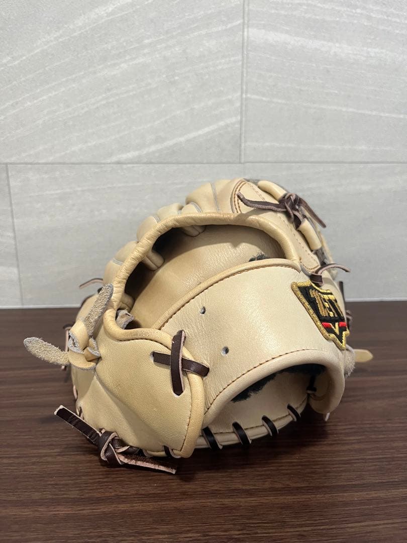 ZETT PROSTATUS 軟式グローブ クリーム色