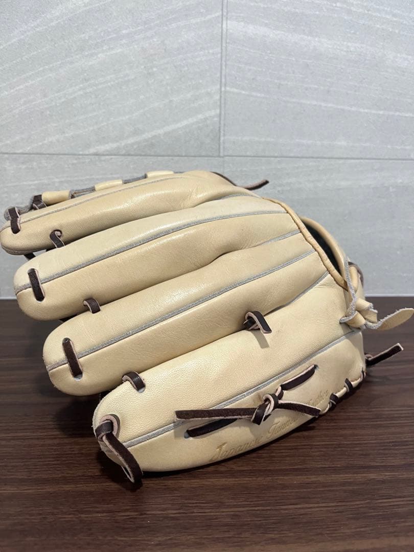 ZETT PROSTATUS 軟式グローブ クリーム色