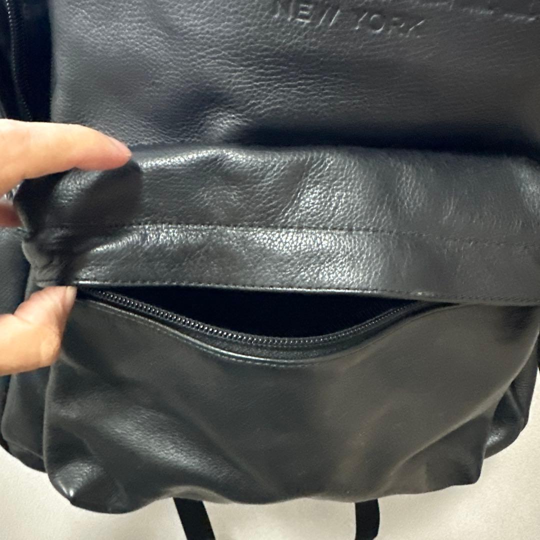 COACH レザー バックパック ブラック