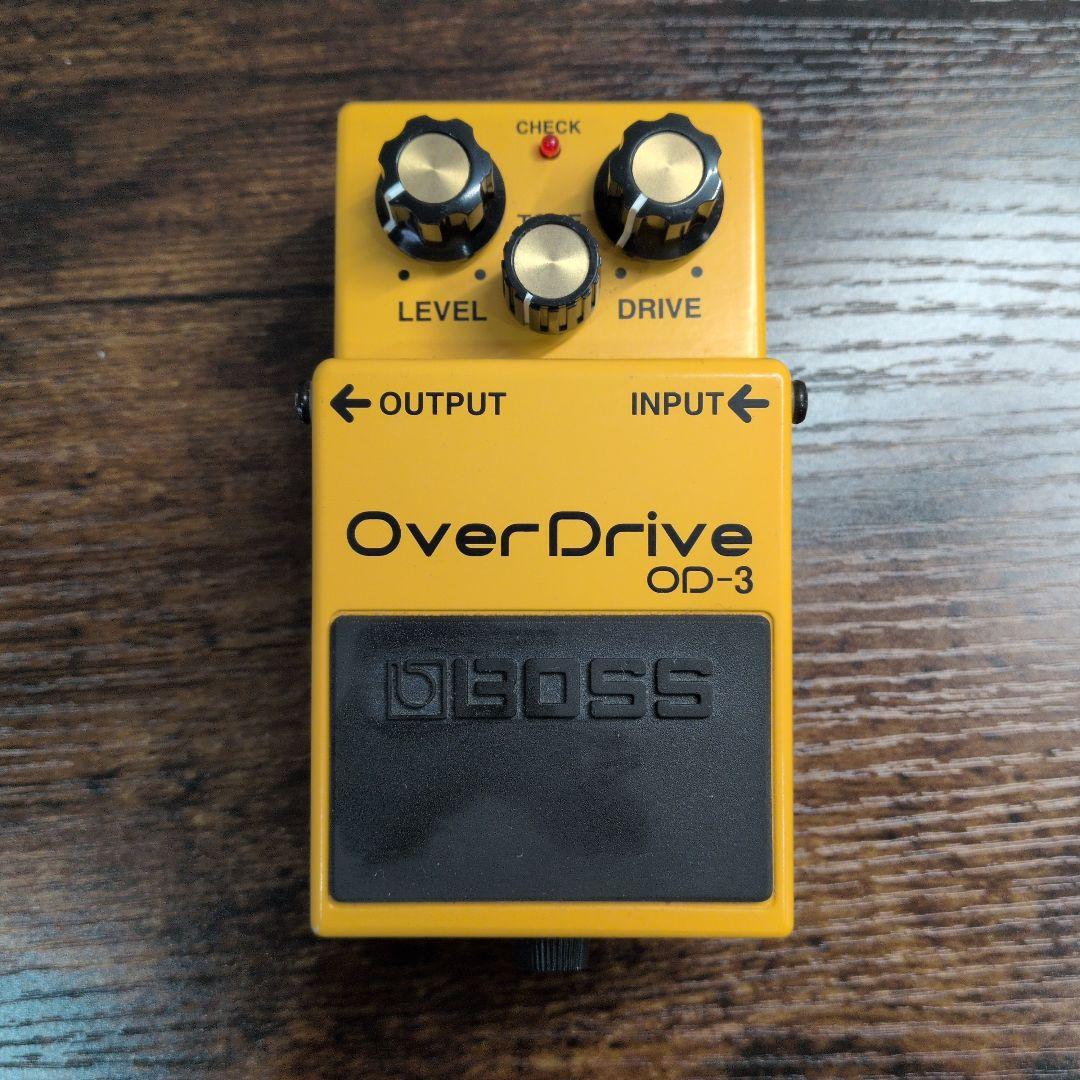 未使用　BOSS　OD-3 (OverDrive)オーバードライブ　販売証明有