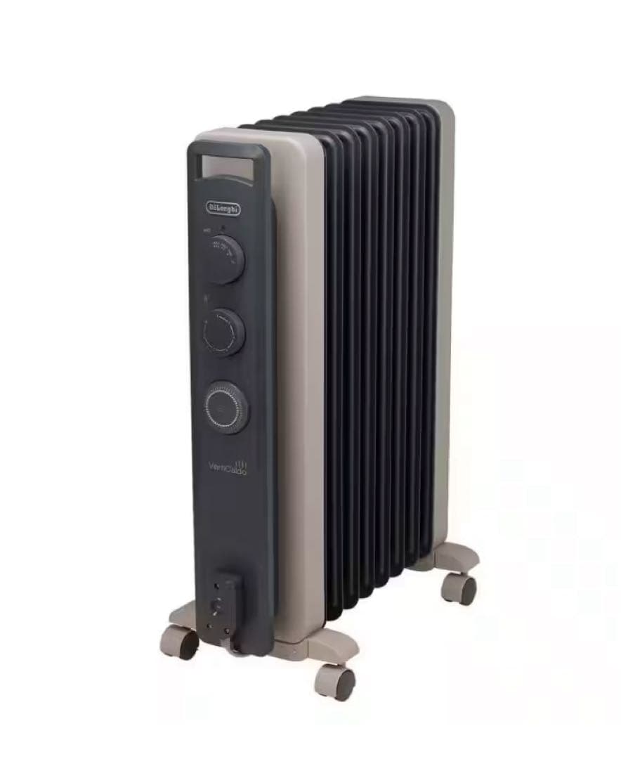 DeLonghi オイルヒーター グレー/ブラック