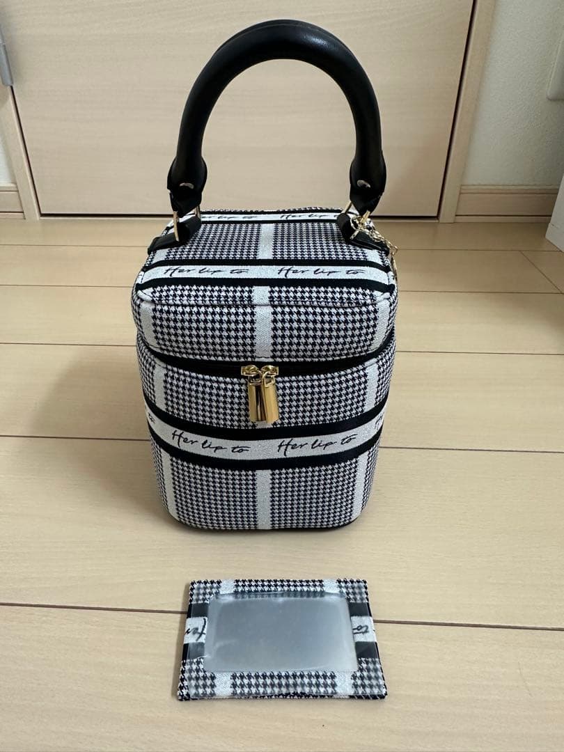 herlipto バニティバッグ　silver