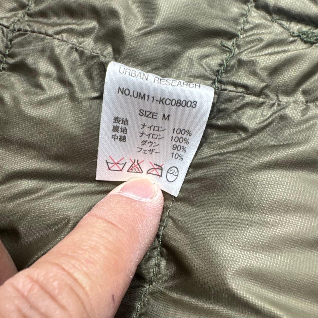ナンガ アーバンリサーチ ダブルネームインナーダウン M