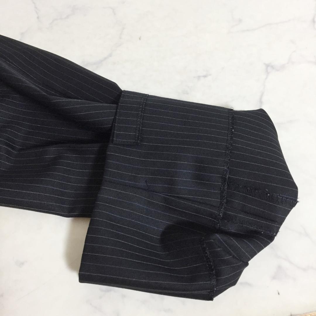 no38452 ポールスミス シルク混 ストライプ スーツ セットアップ