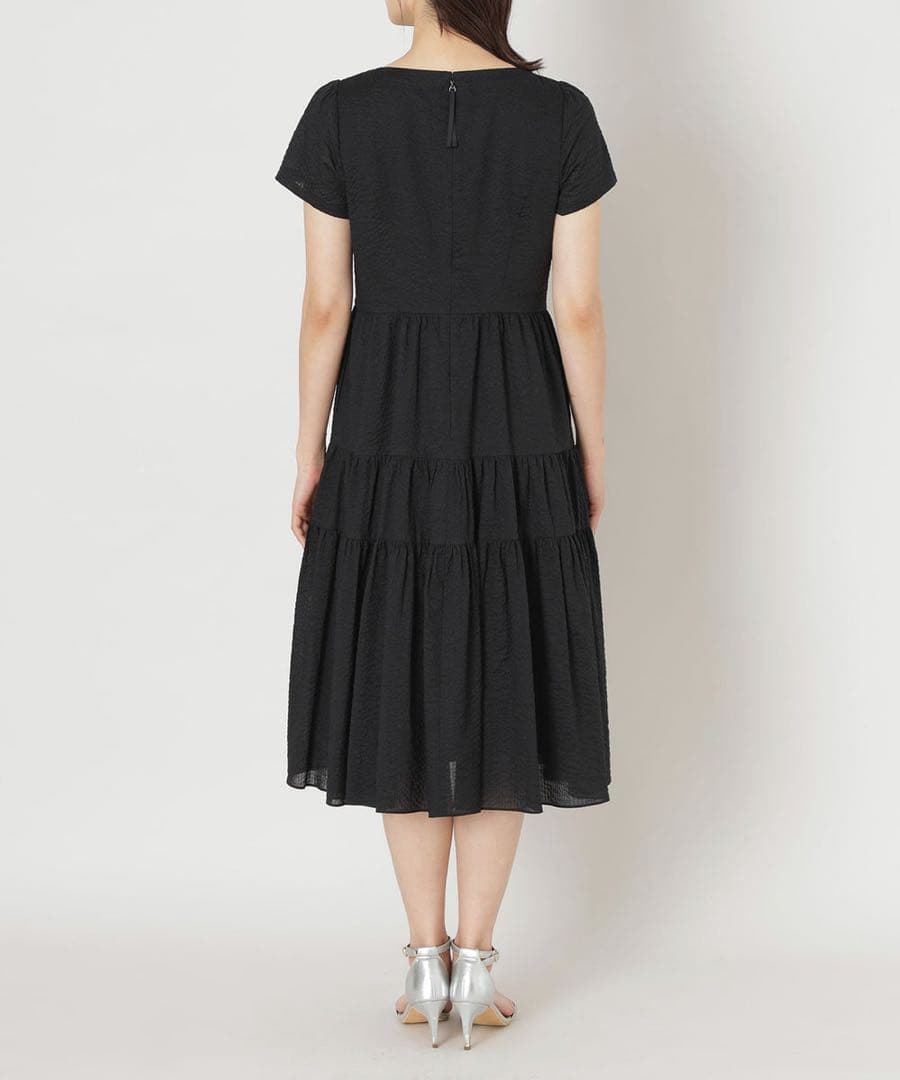 TO BE CHIC ウェーブローン ランダムティアードワンピース