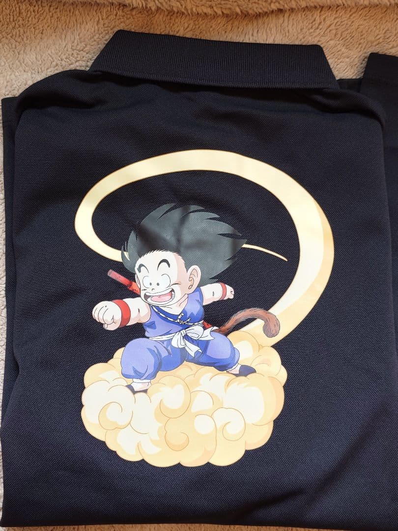 【完売品】ドラゴンボール×キャロウェイ ポロシャツ/Lサイズ/ブラック