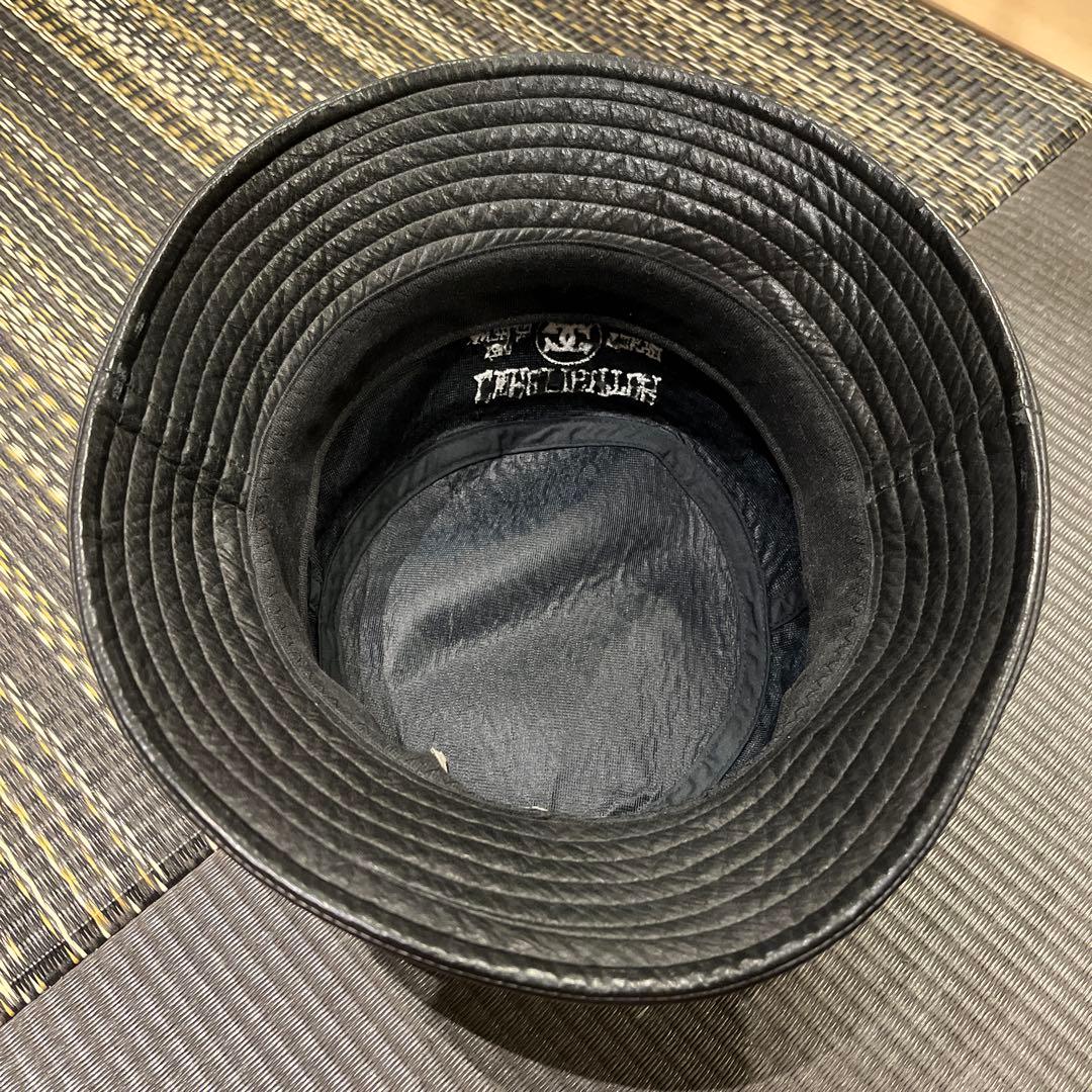 コアファイター レザー バケットハット