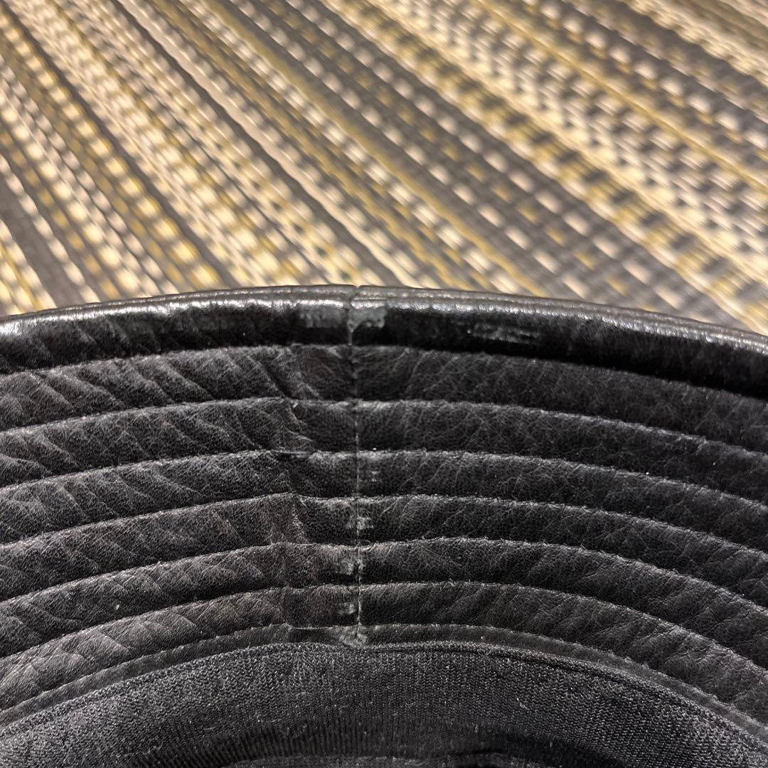 コアファイター レザー バケットハット