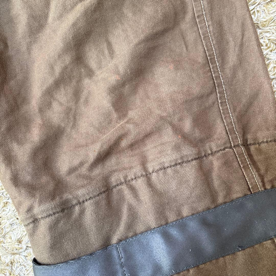 マリテ＋フランソワ・ジルボー カーゴパンツ 裾リブ スタッズ カーキ L