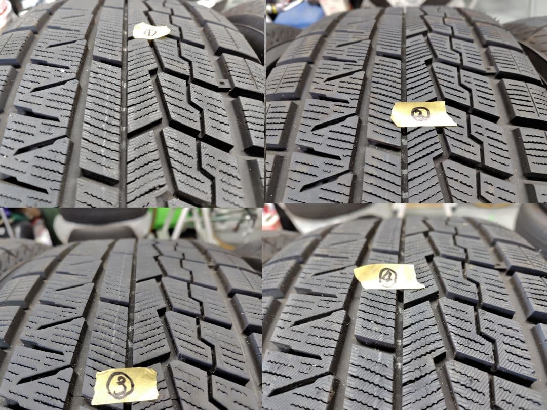 バリ溝スタッドレス〘2024年製〙245/50R18 アルミホイールセット 4本