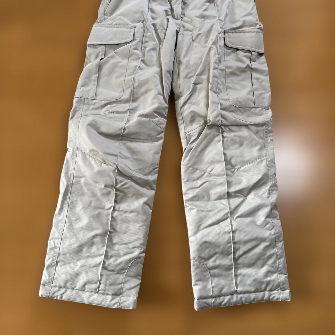 SPALDING スキーウェア 水色 ファー付き