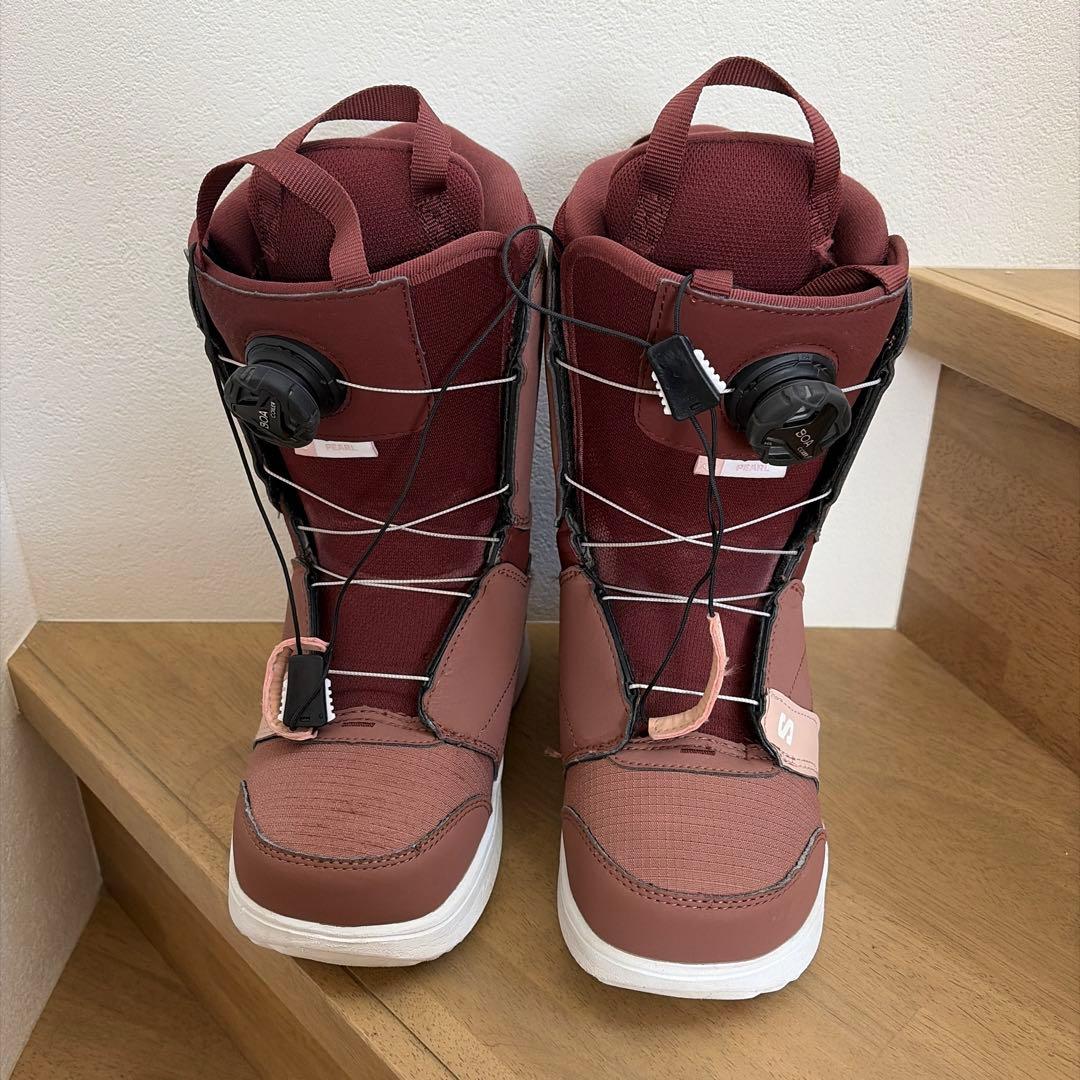 サロモン スノボーブーツ　PEARL BOA Dusty Pink