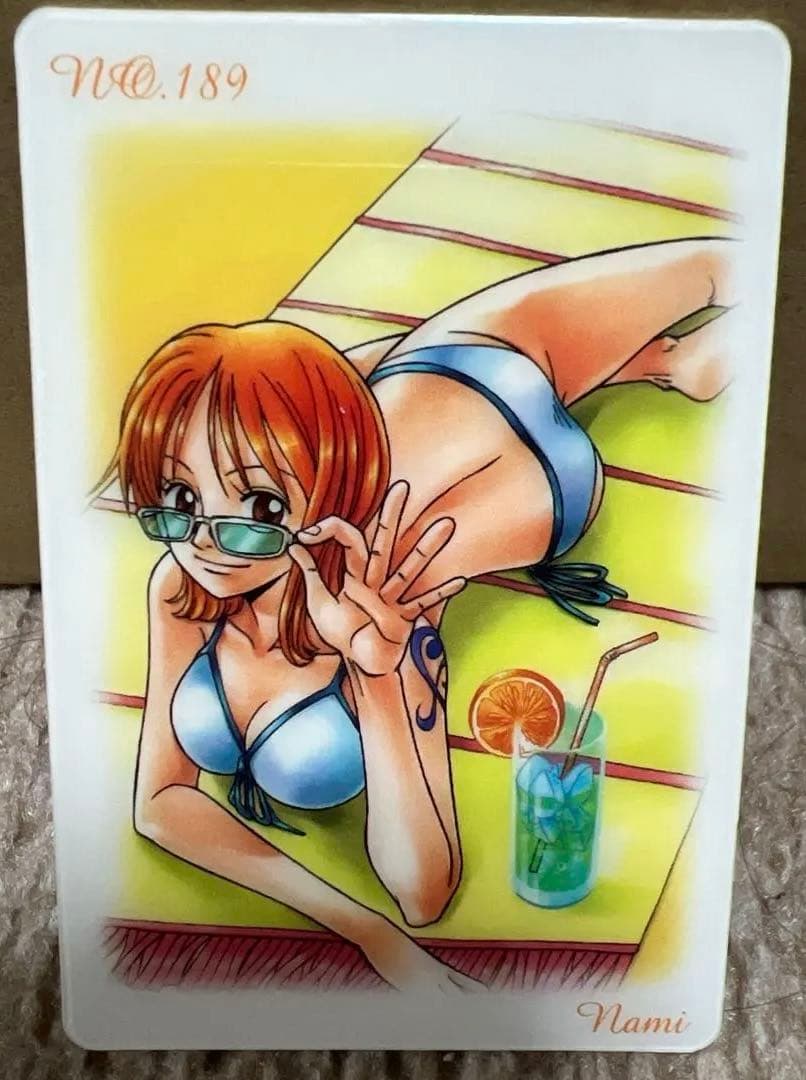 ナミ 水着 クリアカード 年代物