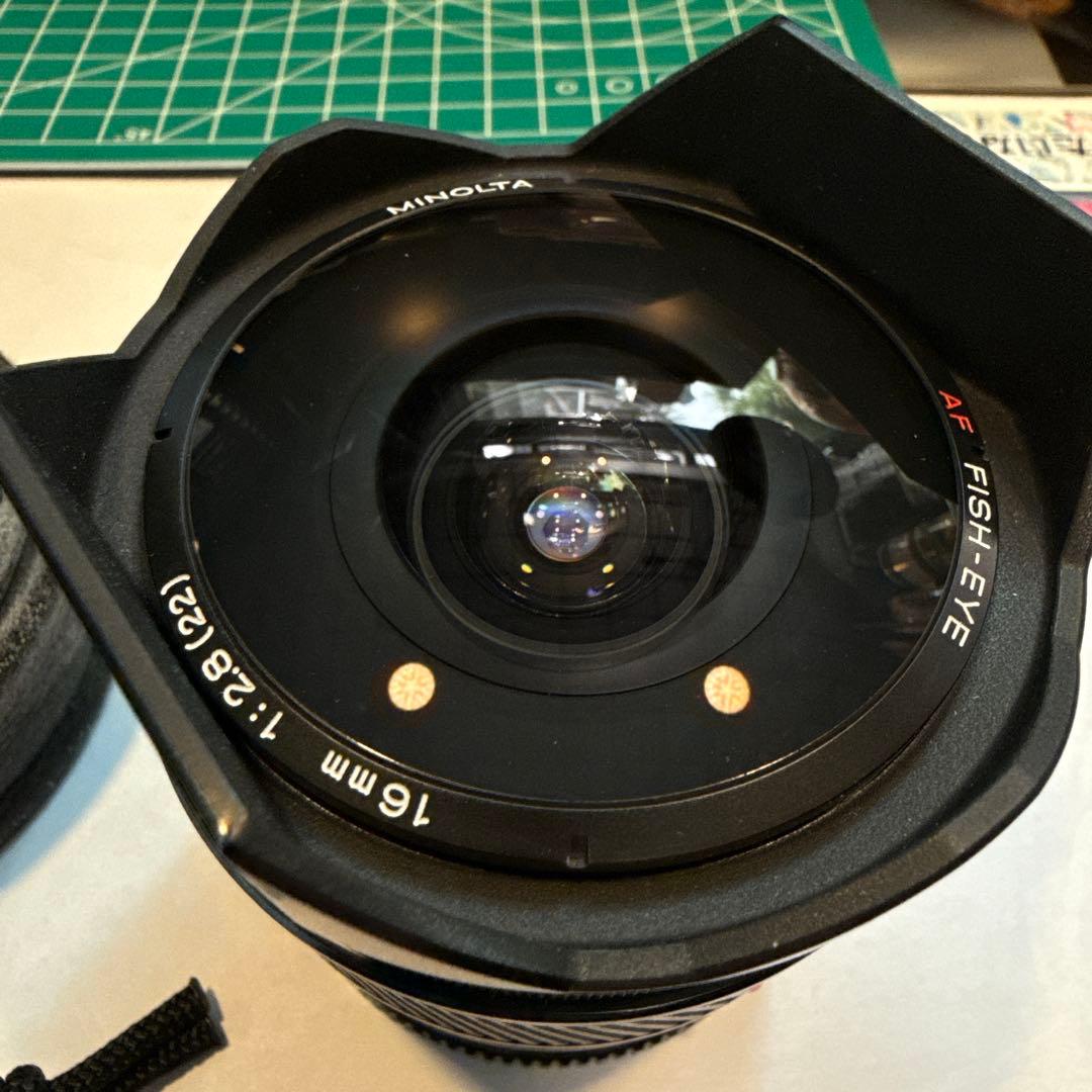 フィルムカメラ MINOLTA AF FISH-EYE 16mm f/2.8