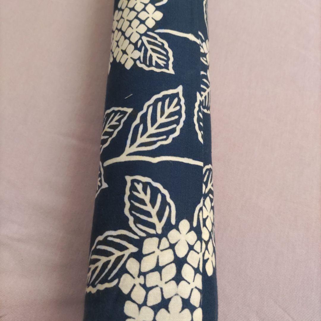 浴衣反物生地 　竺仙　アジサイ　小ぶり柄