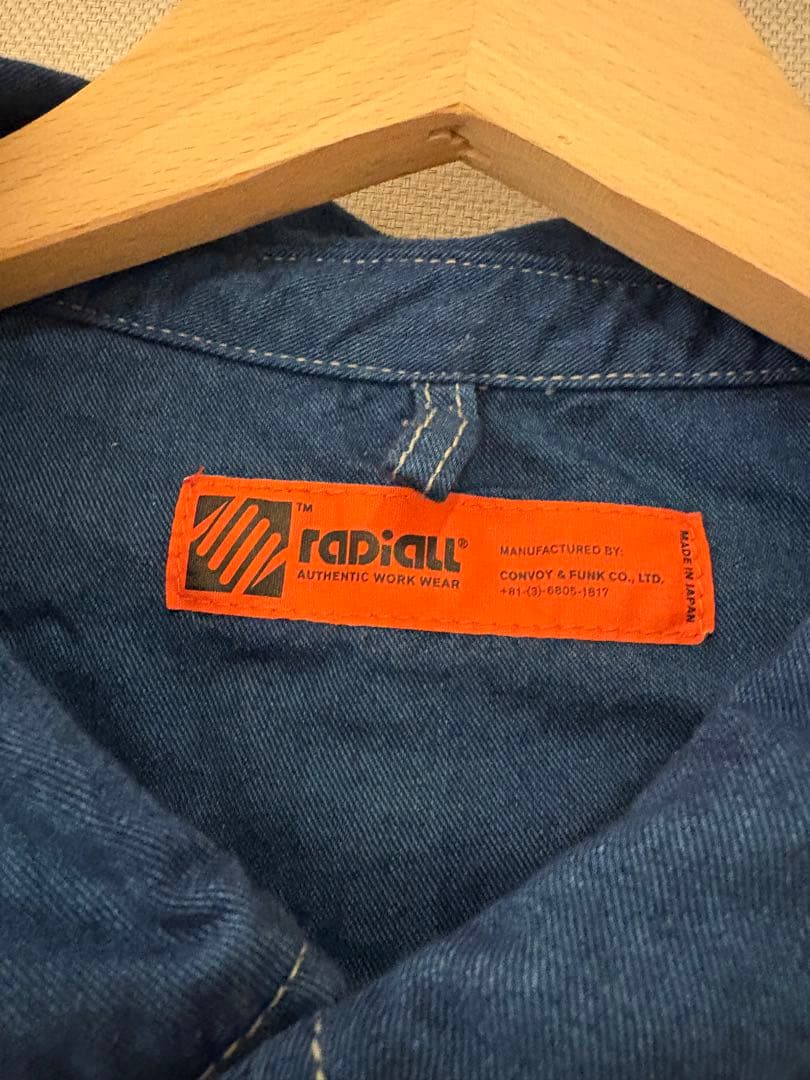 RADIALL SUN OF VAN ENGINEER JACKET デニム