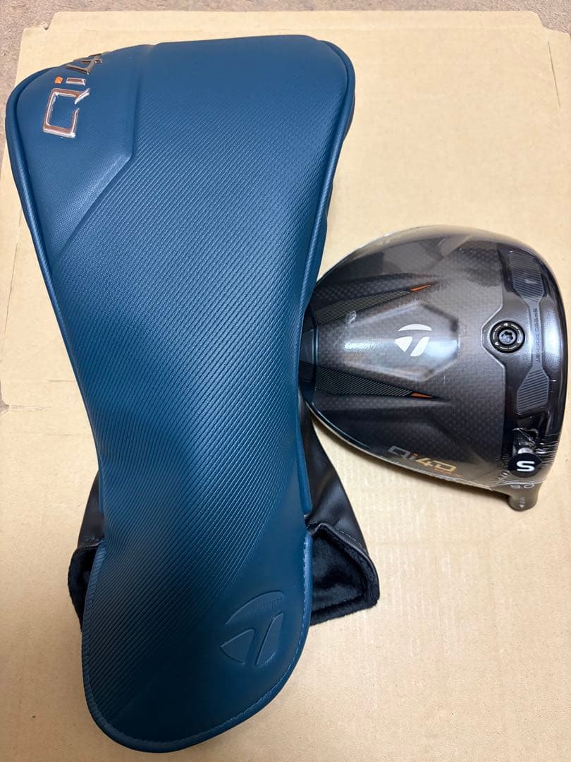 新品未使用 テーラーメイド最新ドライバー Qi4D MAX 9° ヘッド