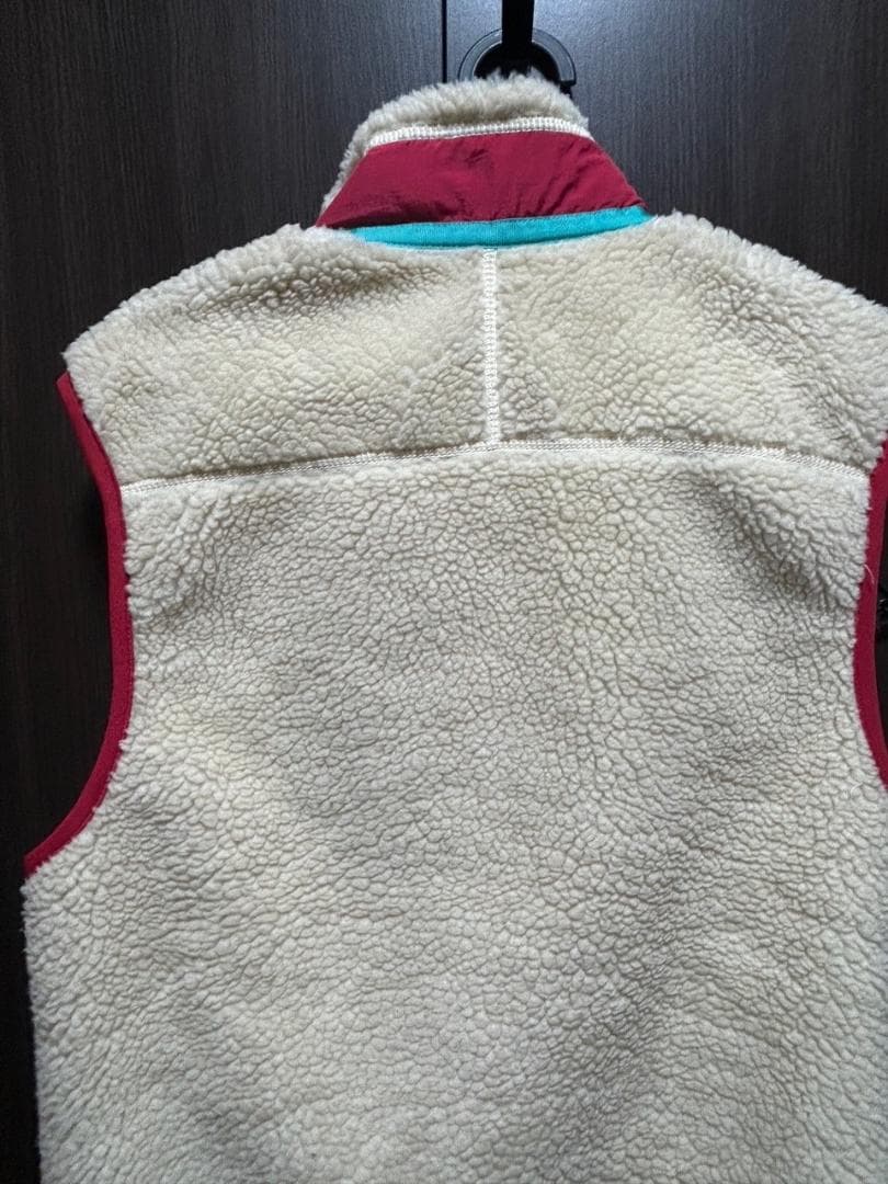 パタゴニア レトロX　ベスト　ナチュラル赤　Sサイズ