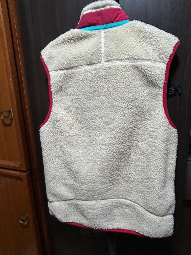 パタゴニア レトロX　ベスト　ナチュラル赤　Sサイズ