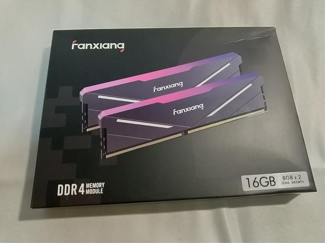 【動作確認済1】Fanxiang DDR4 16GB 3600Mhz 8GBx2