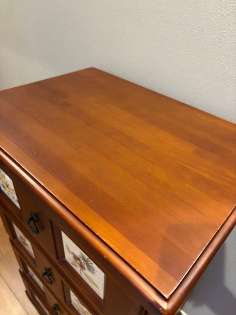 y*o様 スペイン バレンシア家具 タイルチェスト アンティークカントリー 北欧