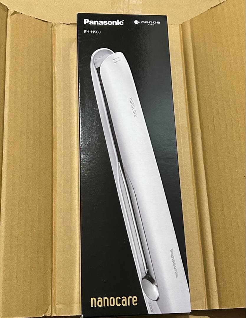 Panasonic ストレートアイロン ナノケア ホワイト